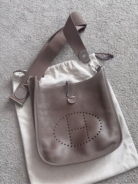 Evelyne III TPM Crossbody Bag in Etoupe Brown